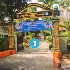 Virtual Tour Terbaru dari SMPN 4 Kamal!